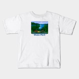 Glimmerglass State Park, New York Kids T-Shirt